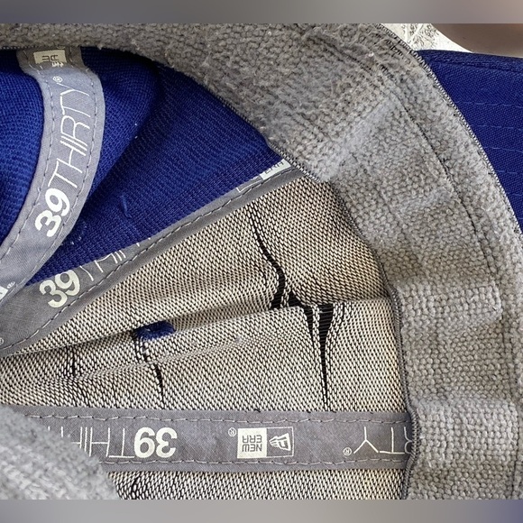 L.A. Dodgers Fitted Blue New Era Baseball Cap Hat - Picture 6 of 10